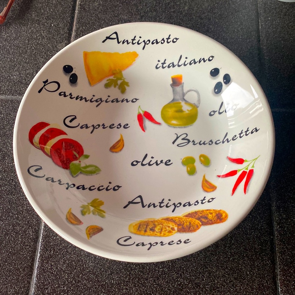 Quadrifoflio Ceramica Bowl made in Italy
